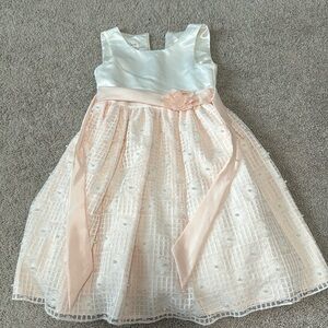 Girls elegant dress, girls Easter dress, flower girl dress, elegant dress